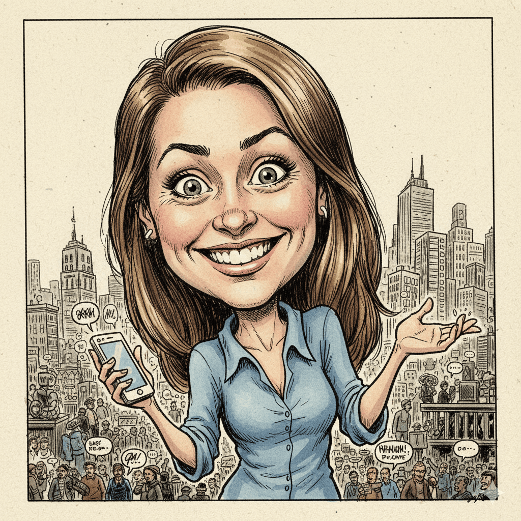 Газетная Карикатура